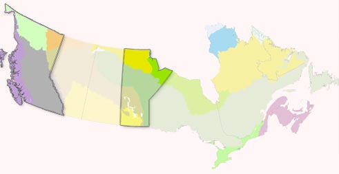 Map of Canada