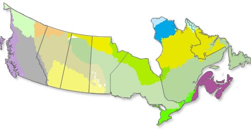 Map of Canada